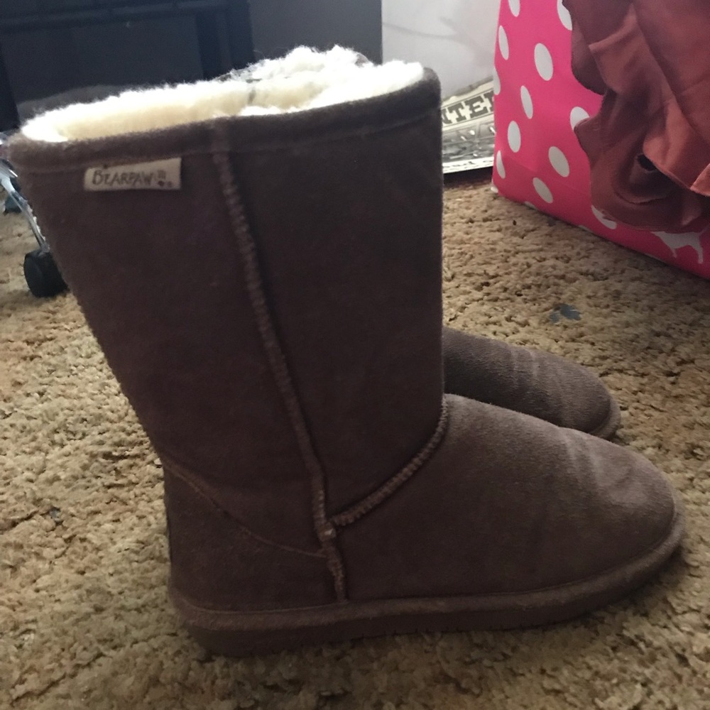 Fur boots